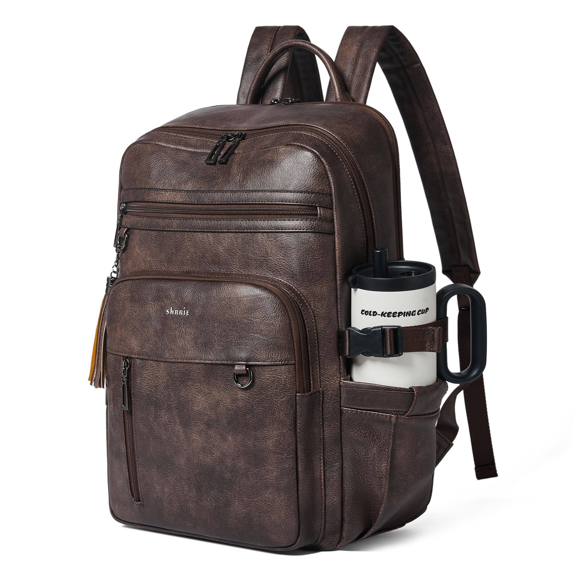 Shrrie Zaino Donna in Ecopelle per Laptop 17 Pollici