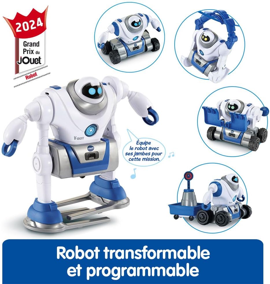 VTech V-Bot® Explorer - Robot 5 in 1 Interattivo - immagine 2