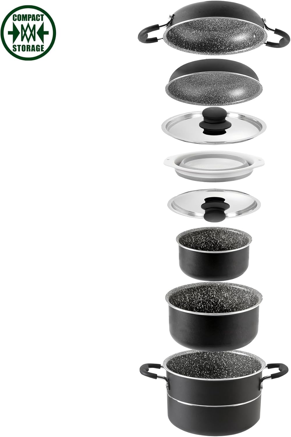 Brunner 0806095N - Set Pentole Campeggio Alluminio Ø 24cm - immagine 2