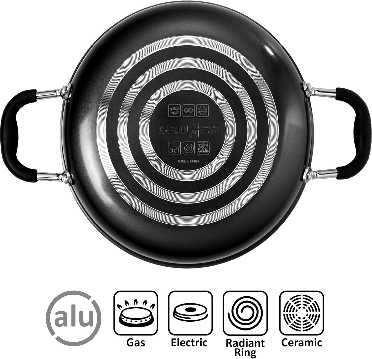 Brunner 0806095N - Set Pentole Campeggio Alluminio Ø 24cm - immagine 4