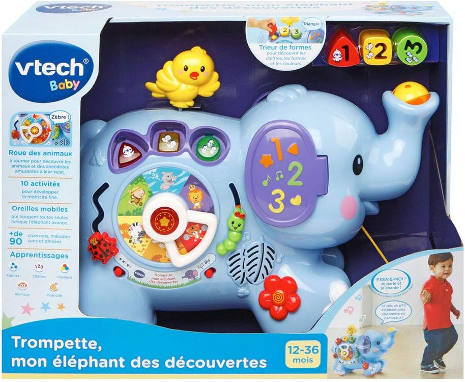 VTech Tromba - Il Mio Elefante Scoperte - immagine 4