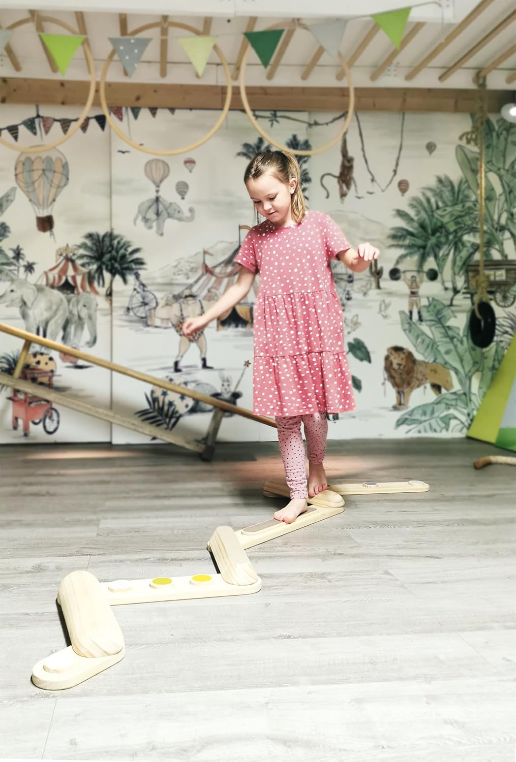 Small Foot Sentiero d'equilibrio Adventure in Legno - immagine 11