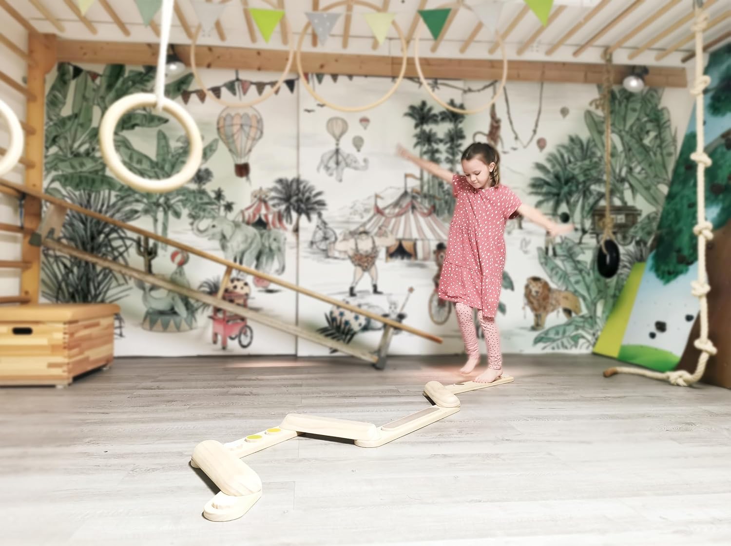 Small Foot Sentiero d'equilibrio Adventure in Legno - immagine 12