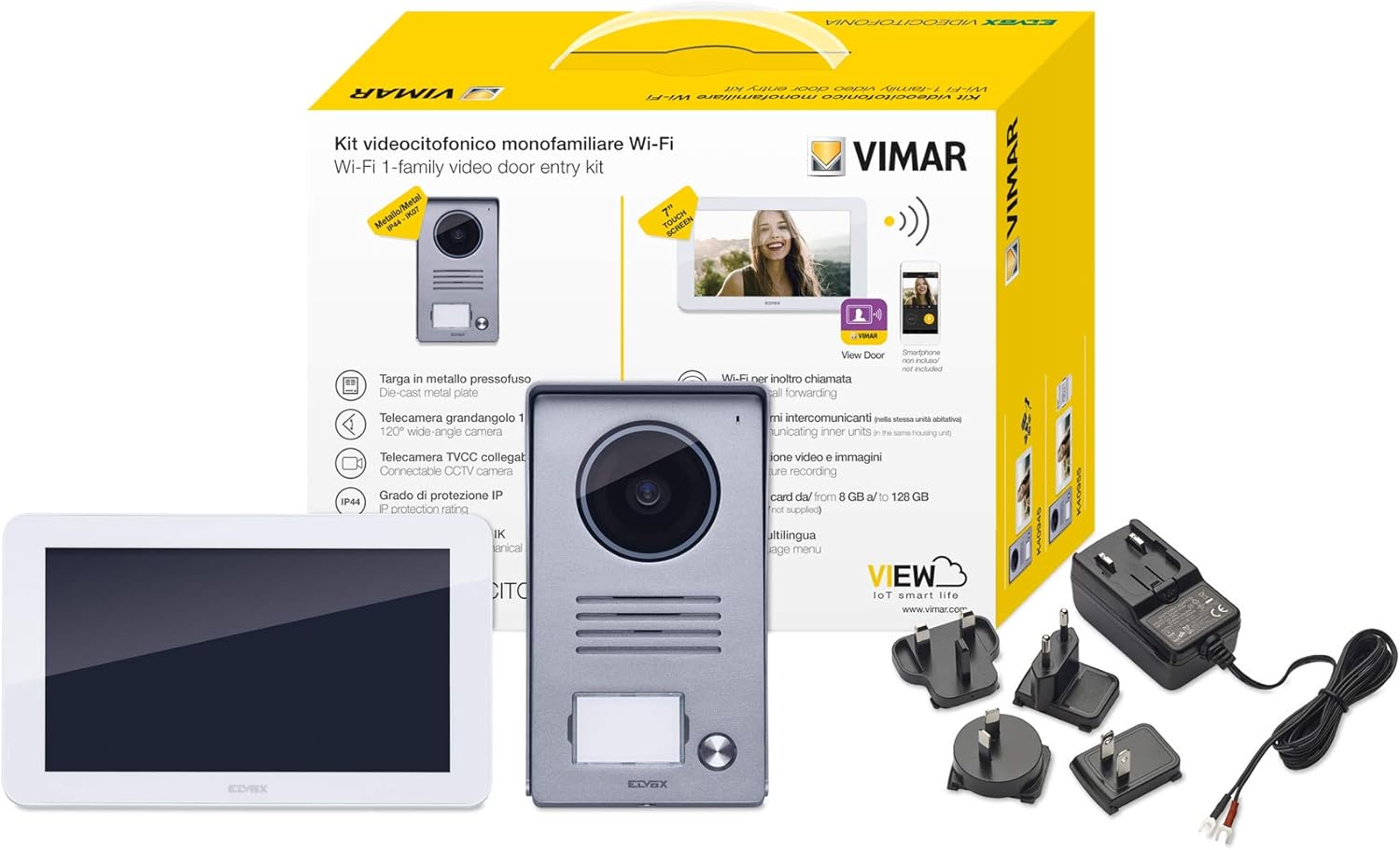 Vimar K40945 - Kit Videocitofono Smart Monofamiliare - immagine 2