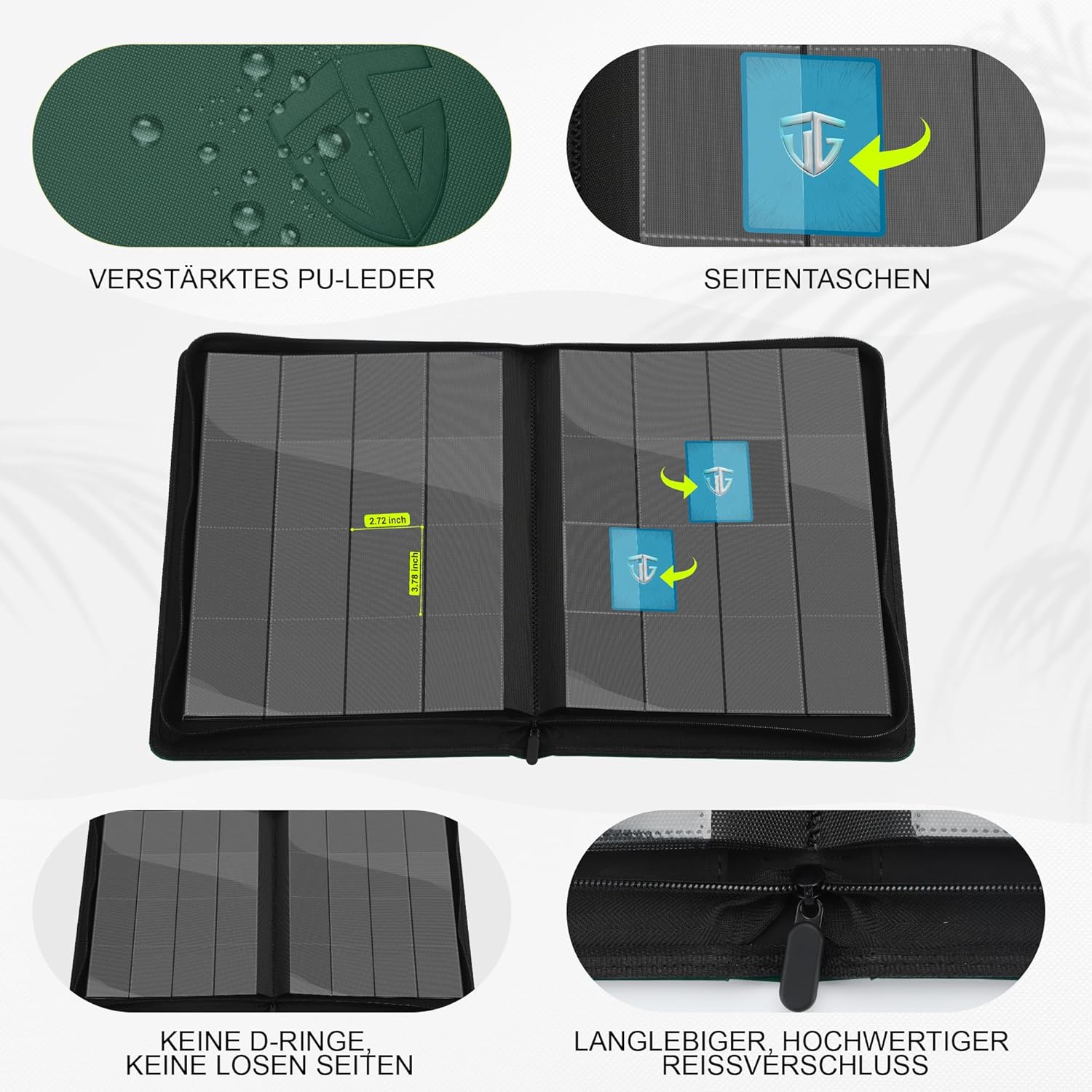 Tcguard Album 16 Scomparti per Carte Collezionabili - immagine 5