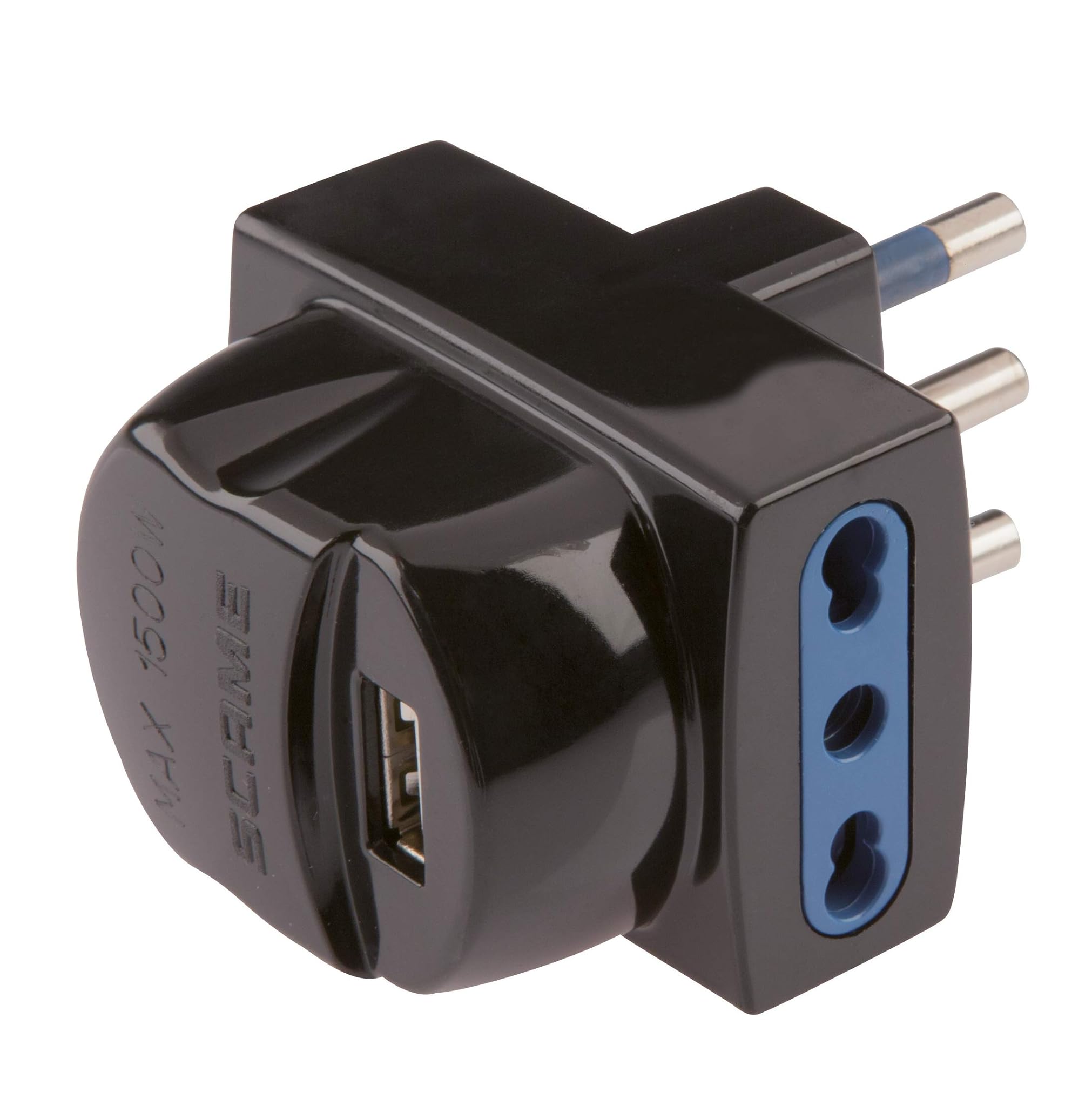 Poly Pool PP0469.1 Adattatore Compatto USB 16A, Nero