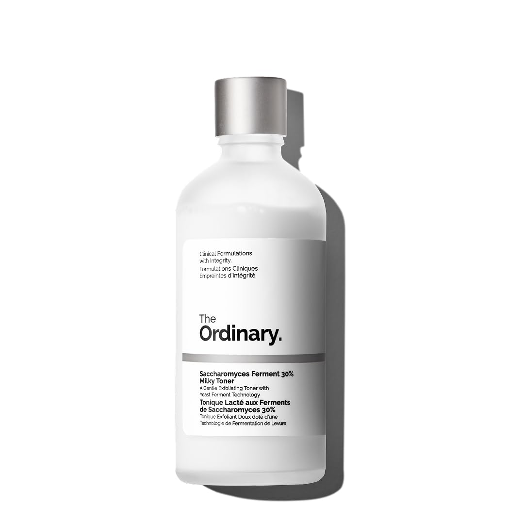 The Ordinary Saccharomyces Ferment 30% Milky Toner 100ml, Tonico viso lattiginoso, Esfoliante e idratante per una pelle più levigata e luminosa