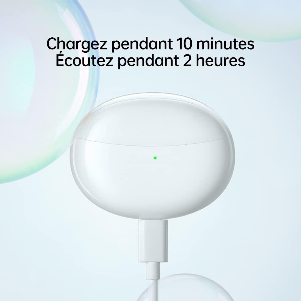 Oppo Enco Air2 Pro - Cuffie Wireless ANC, Bianco - immagine 2