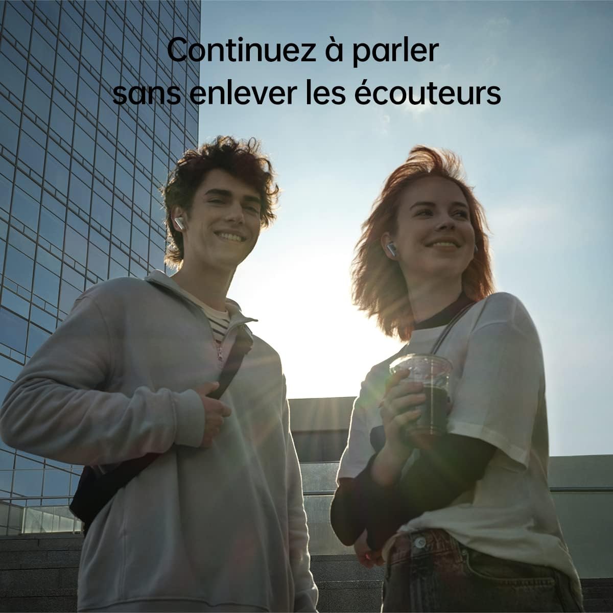 Oppo Enco Air2 Pro - Cuffie Wireless ANC, Bianco - immagine 3