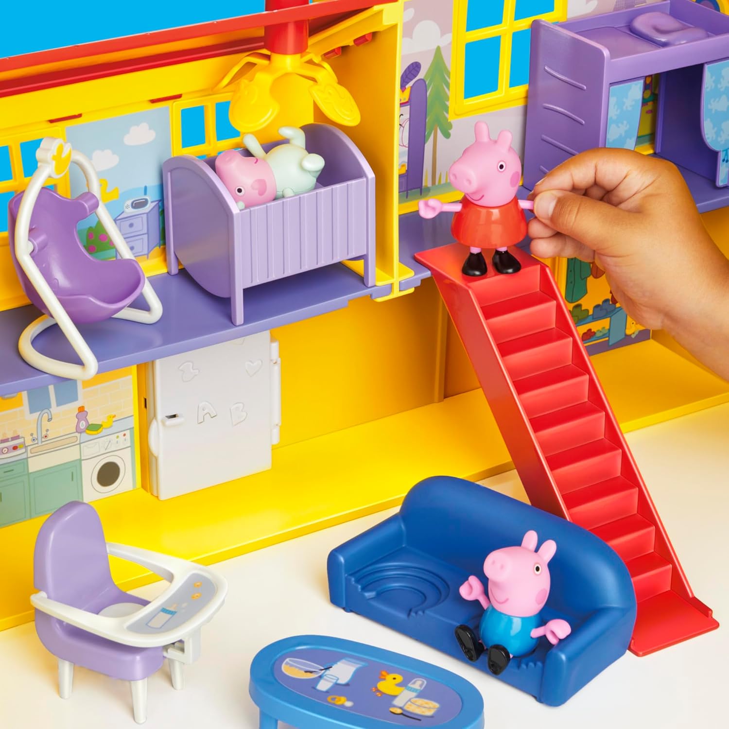 Peppa Pig - Set da Gioco La Grande Casa di Peppa - immagine 4