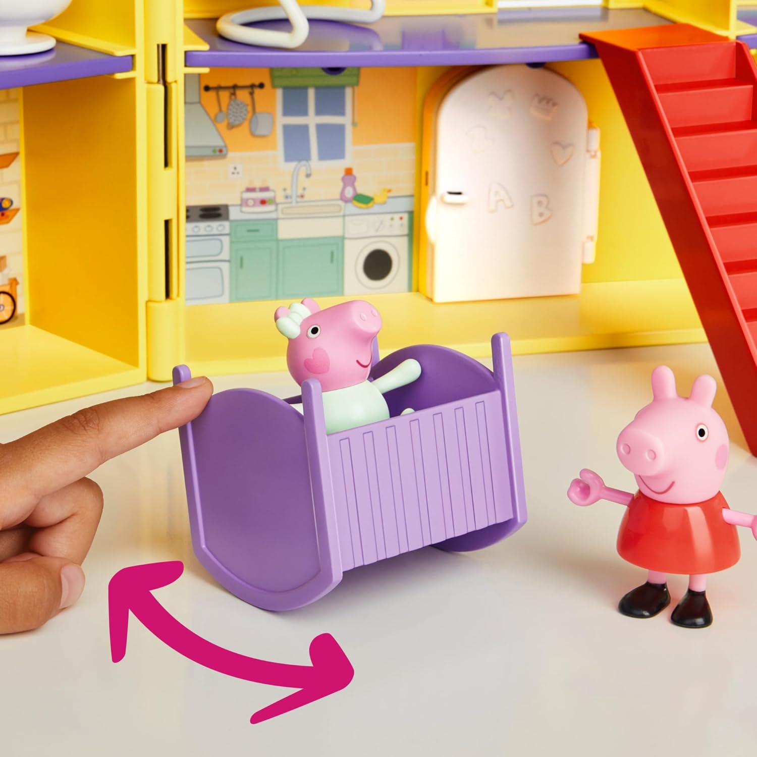 Peppa Pig - Set da Gioco La Grande Casa di Peppa - immagine 8