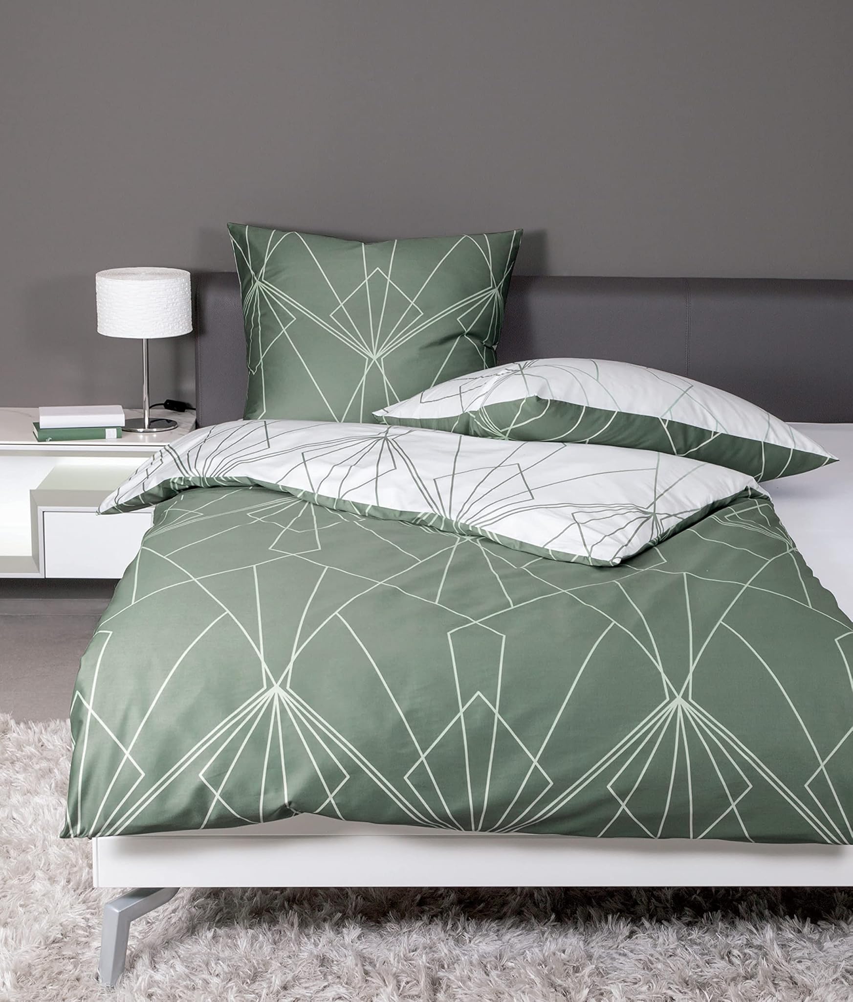 Janine Biancheria da Letto in Raso Makò J.D.