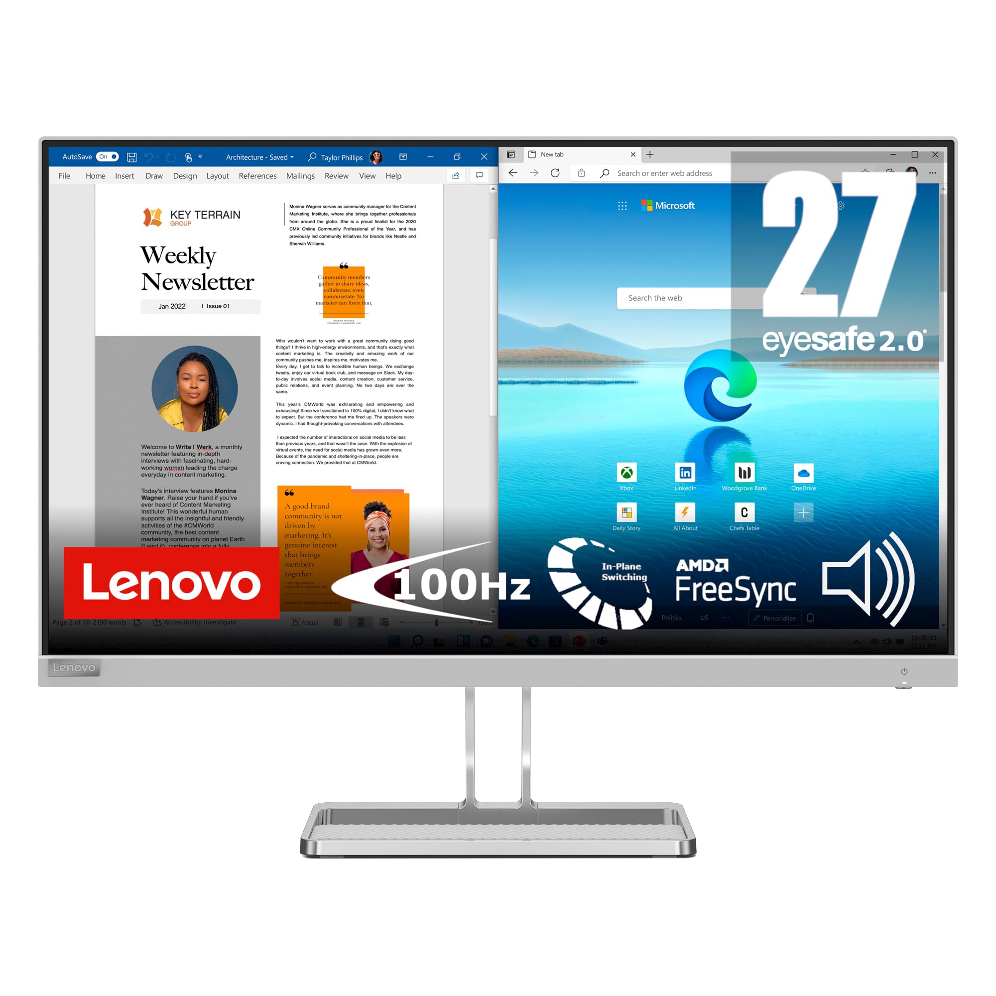 LENOVO 27 L L27i-40 67ABKAC4EU (null cm(null Zoll))