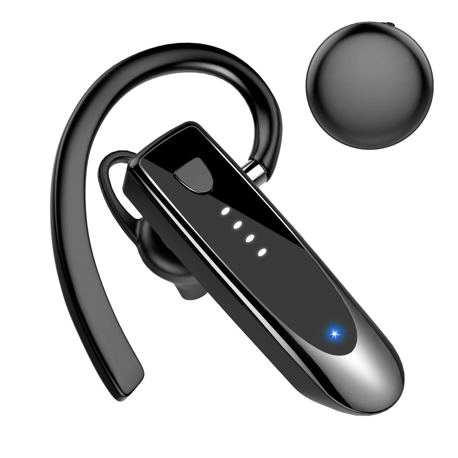 Cuffie Bluetooth Wireless Vivavoce 20h, Nero