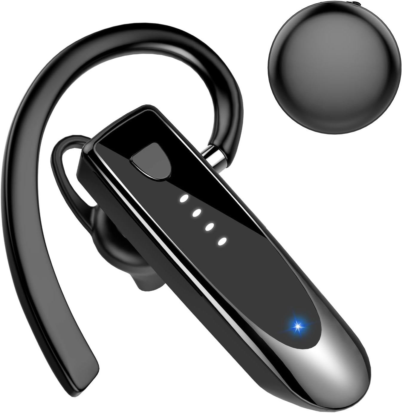 Cuffie Bluetooth Wireless Vivavoce 20h, Nero - immagine 1