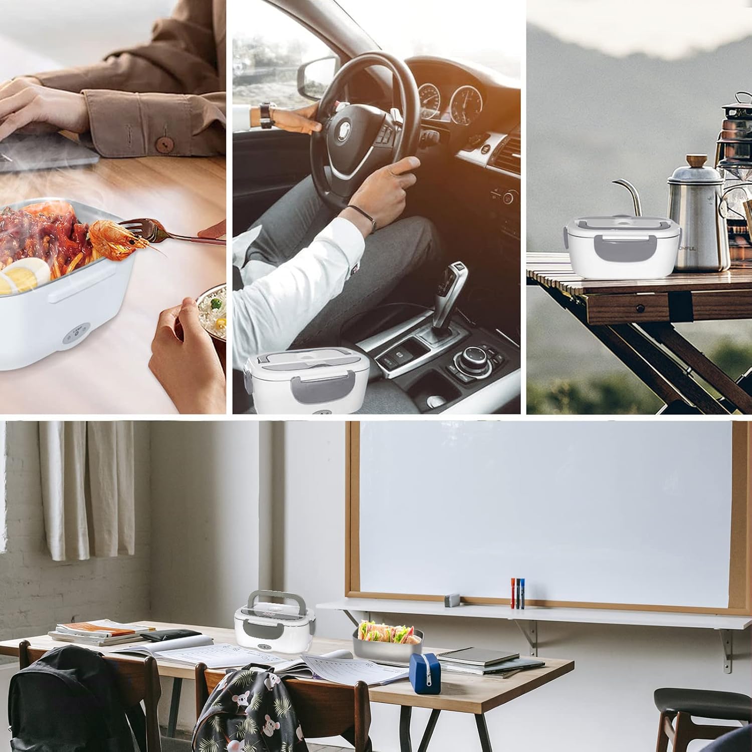 Scaldavivande Elettrico Portatile 1.5L con Borsa Termica - immagine 4