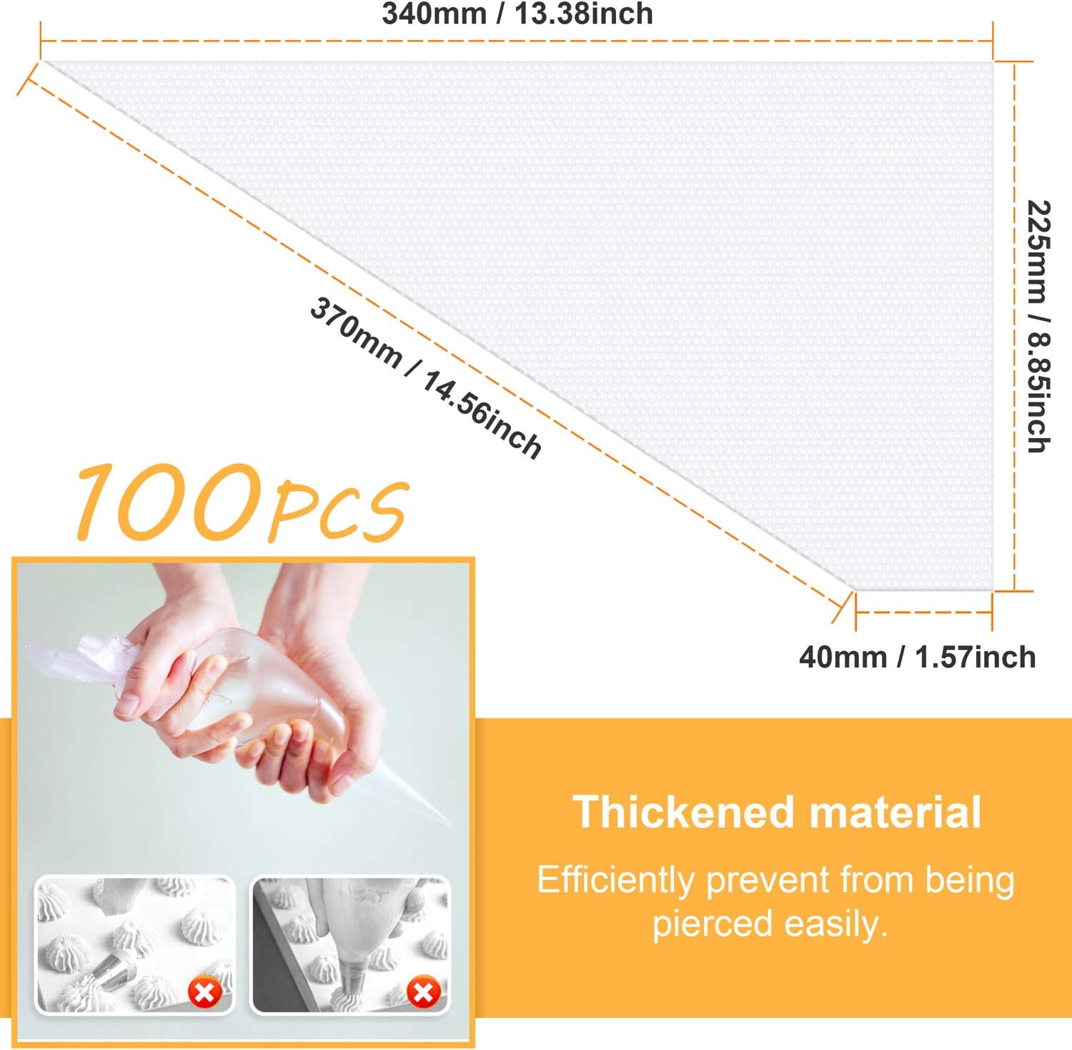 Sac à Poche USA e Getta (100 pz) - immagine 5