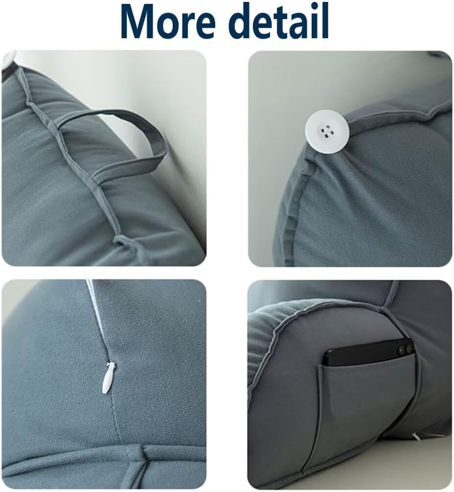 Cuscino da Lettura con Braccioli e Cuscino Collo - immagine 4