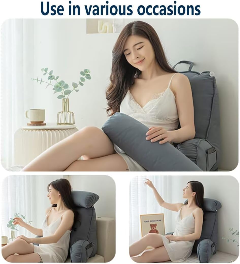 Cuscino da Lettura con Braccioli e Cuscino Collo - immagine 5