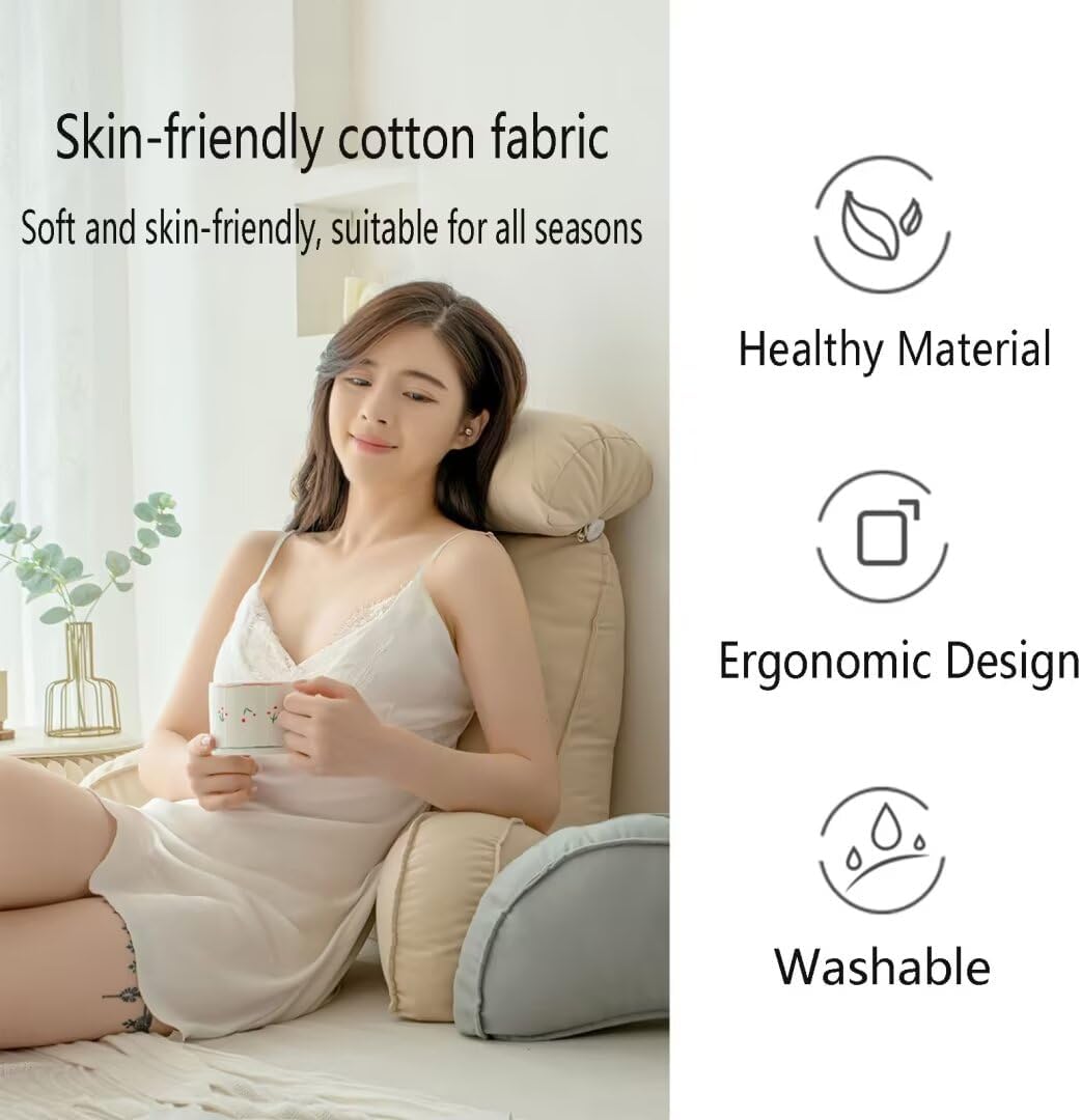 Cuscino da Lettura con Braccioli e Cuscino Collo - immagine 6