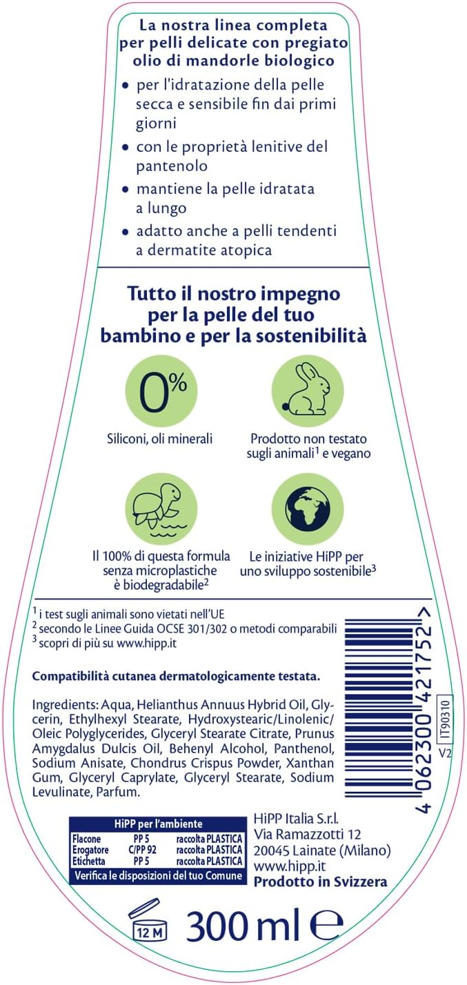 Hipp Baby Care - Latte Nutriente per Bambini 6x300ml - immagine 2