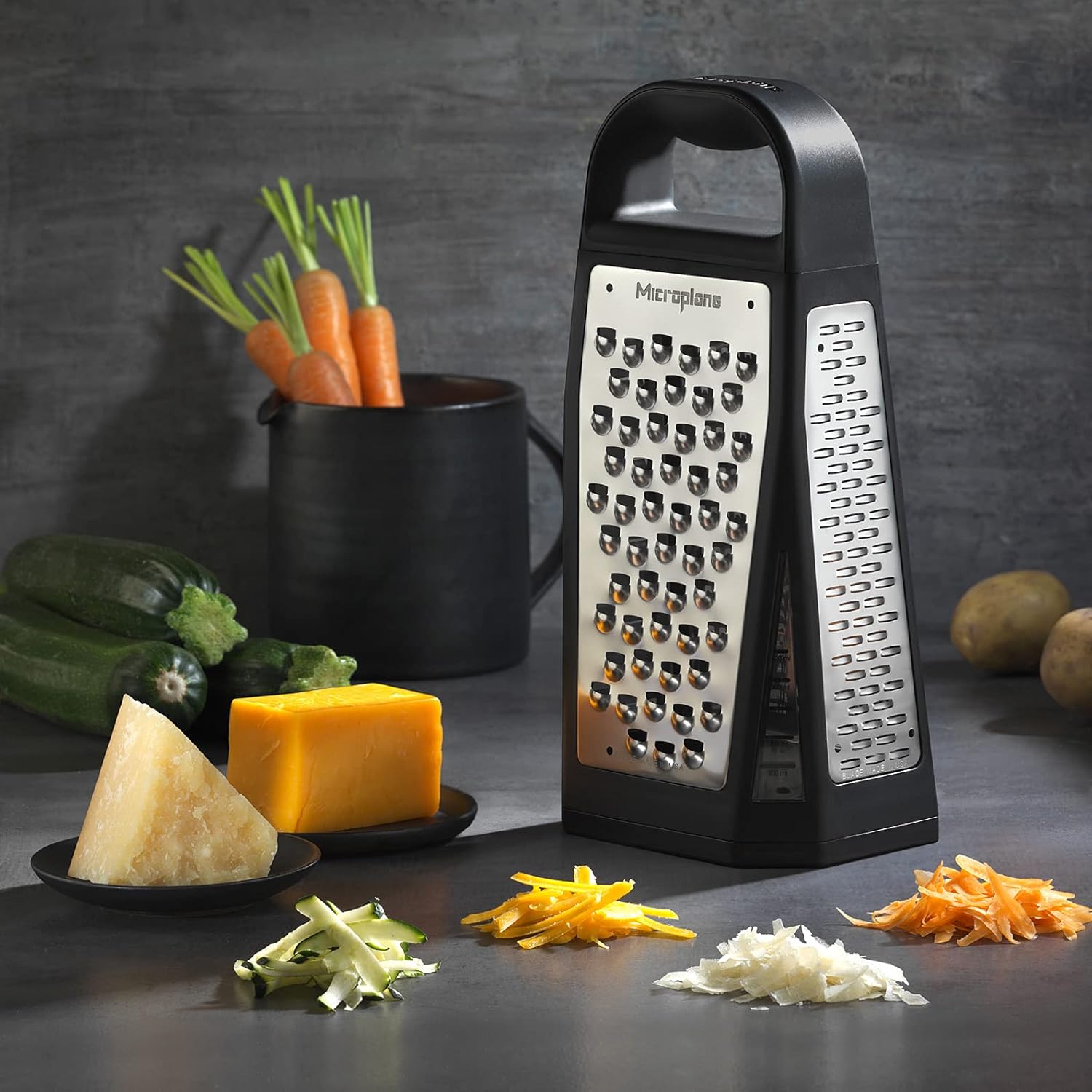 Microplane Grattugia Pentabox con 5 Superfici - immagine 6