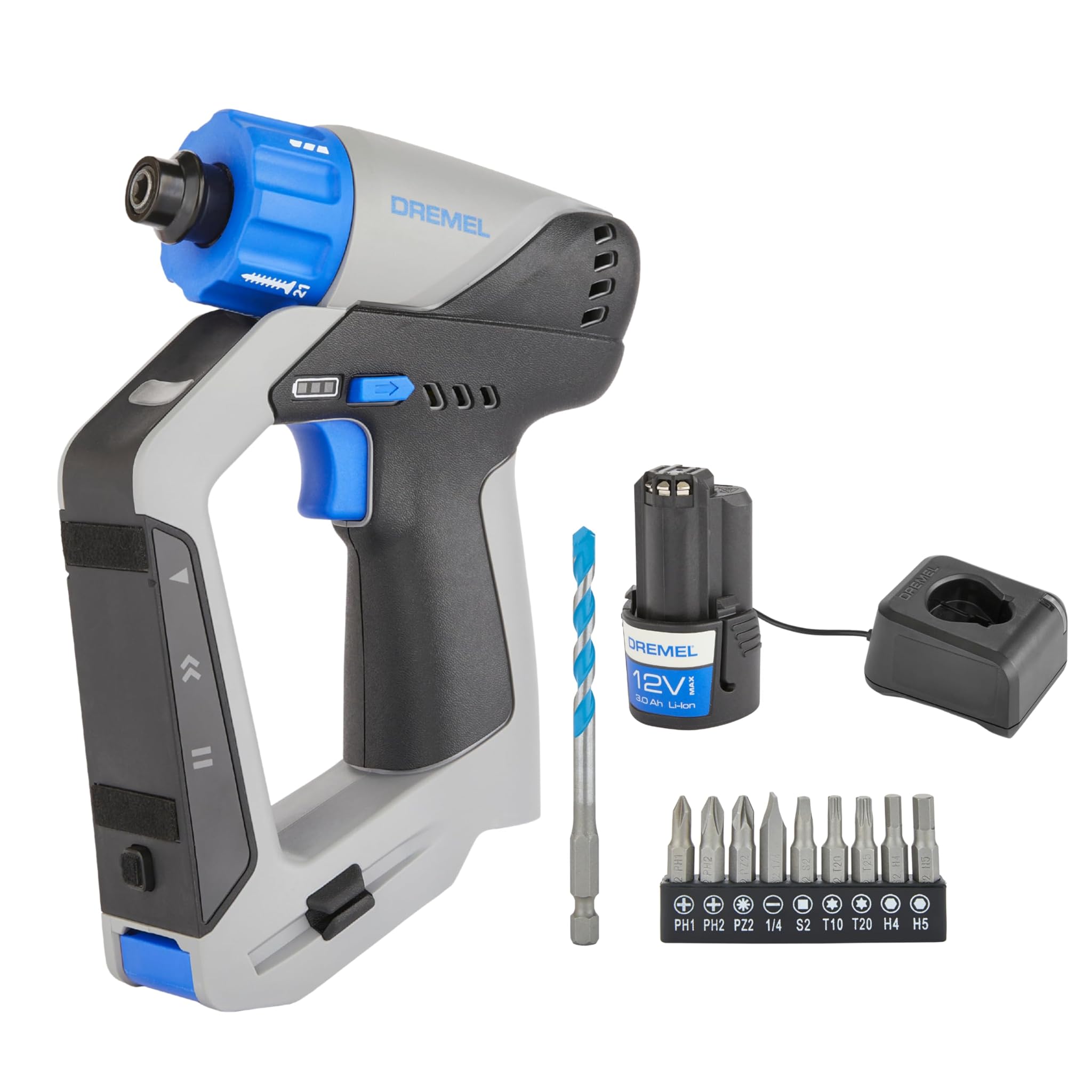 Dremel Blueprint Trapano Avvitatore 12V 3 in 1 Brushless