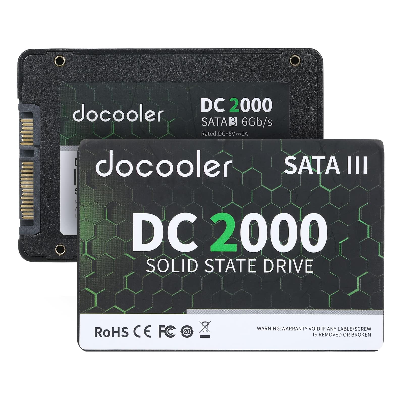Huiop DC2000 SSD Interno 256 GB 2.5 Pollici