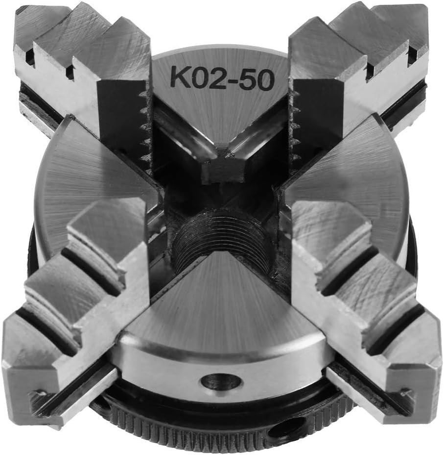 Mandrino K02-50 Autocentrante 4 Griffe Reversibile M14 - immagine 4