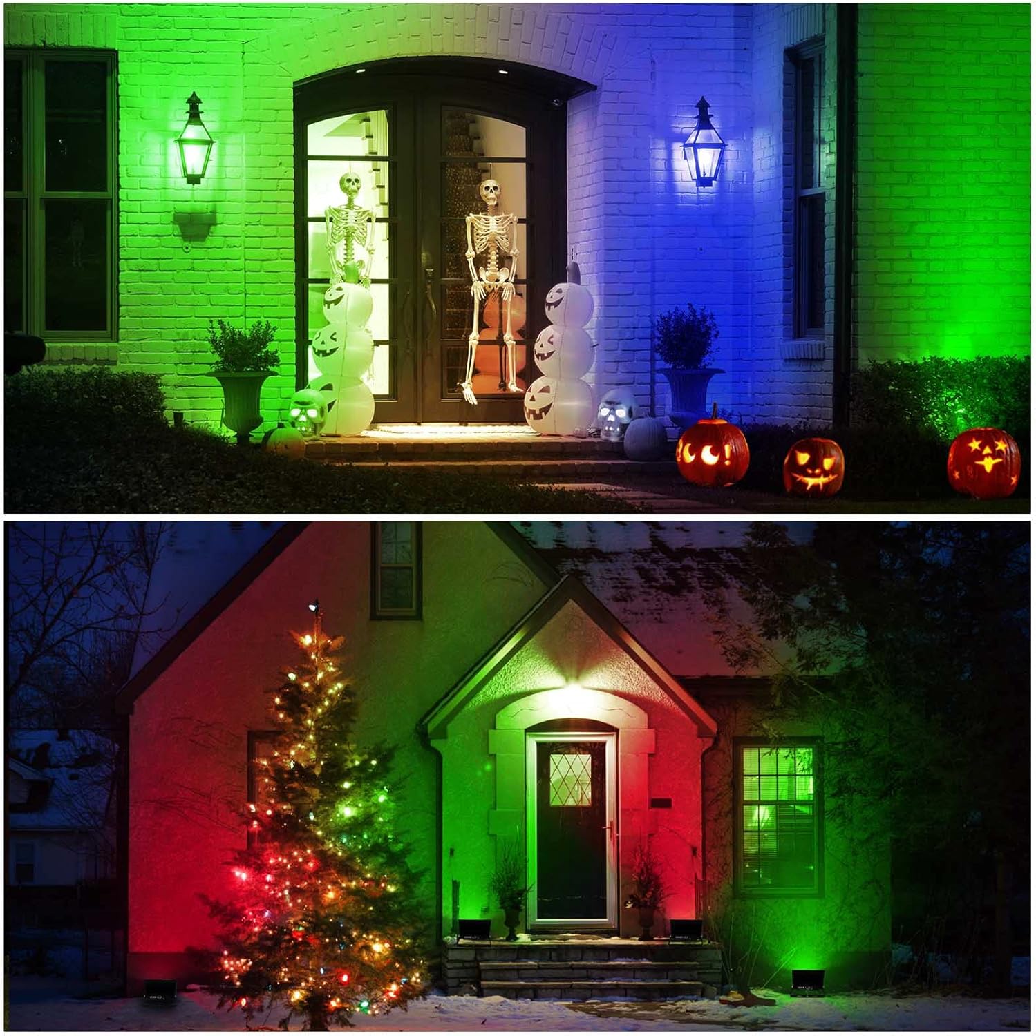 Ilc Faretto Esterno LED 30W RGBW IP66 (2 pz) - immagine 5