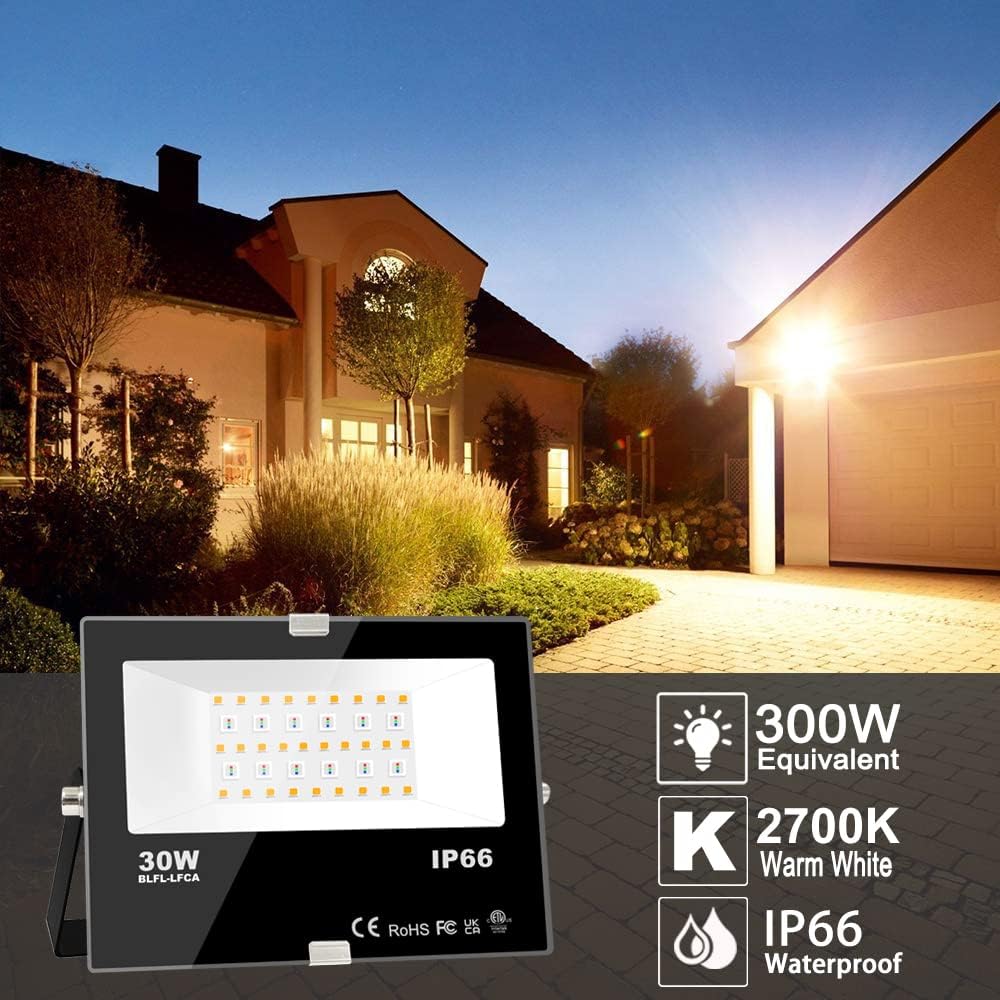 Ilc Faretto Esterno LED 30W RGBW IP66 (2 pz) - immagine 6