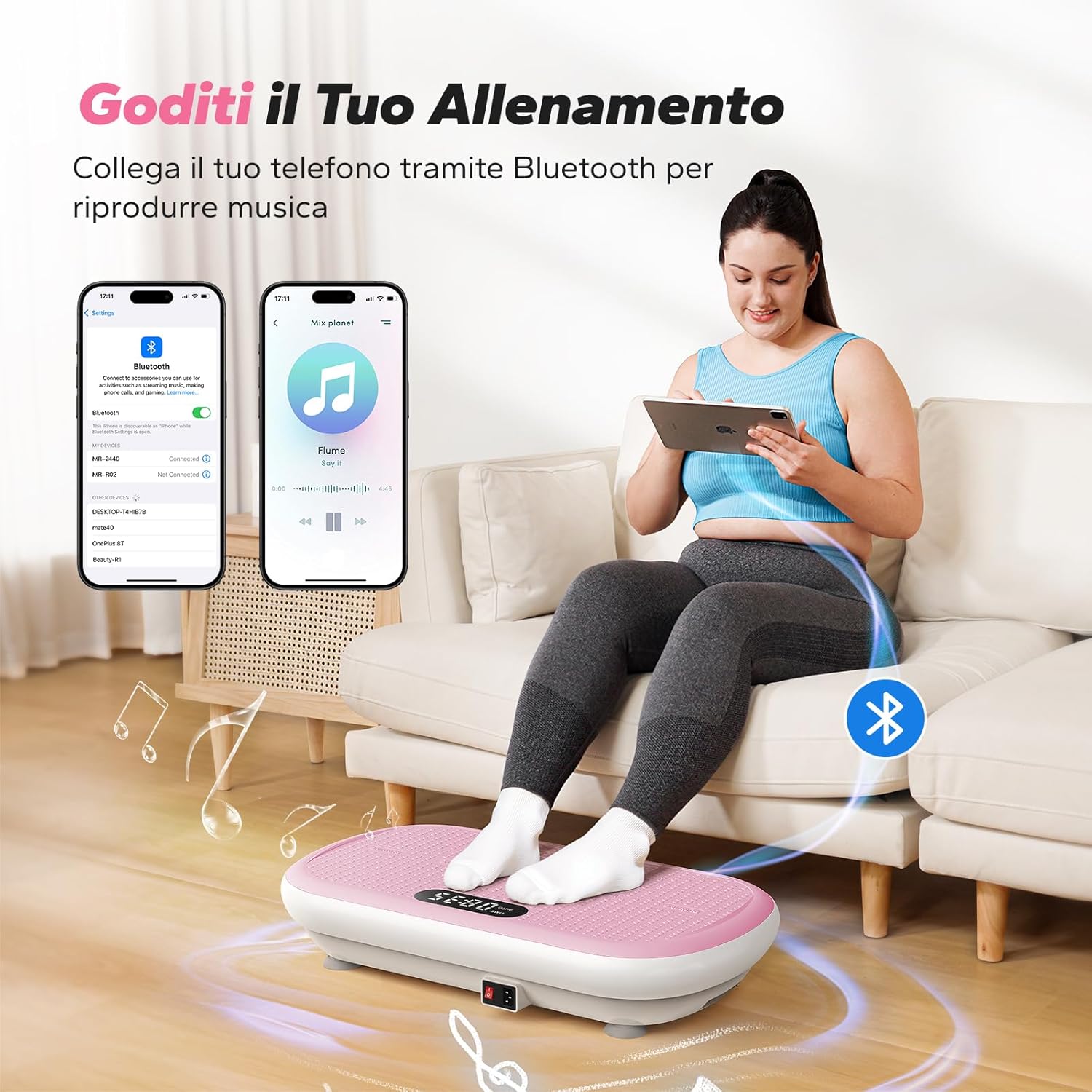 Merach Pedana Vibrante Dimagrante Potente - immagine 5