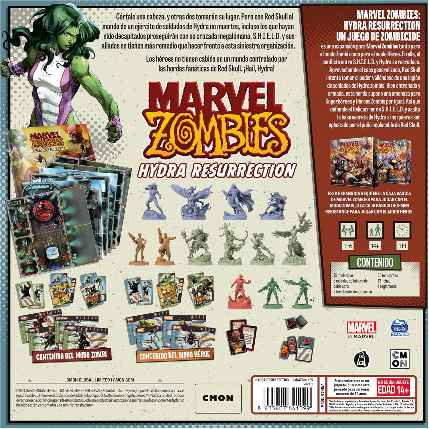 Cmon | Marvel Zombies: Hydra Resurrection - Espansione - immagine 2