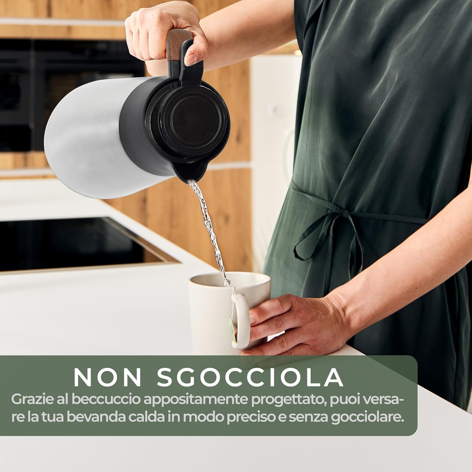 Waldwerk Caraffa Termica 1.5L in Acciaio Inox - immagine 4