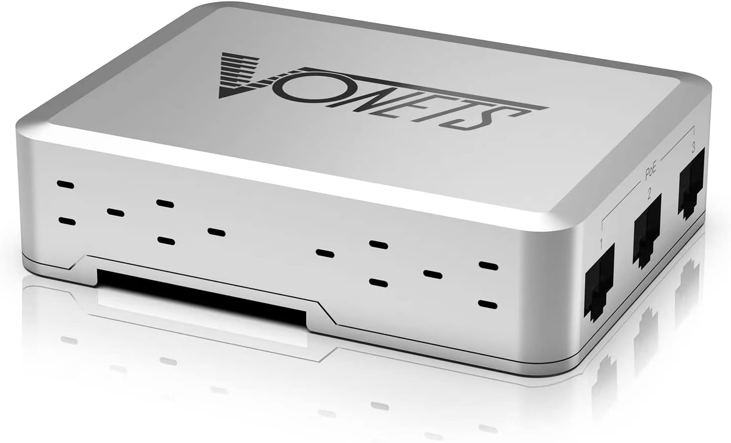 Vonets Gigabit PoE Switch 5 Porte con 3 PoE Out - immagine 1