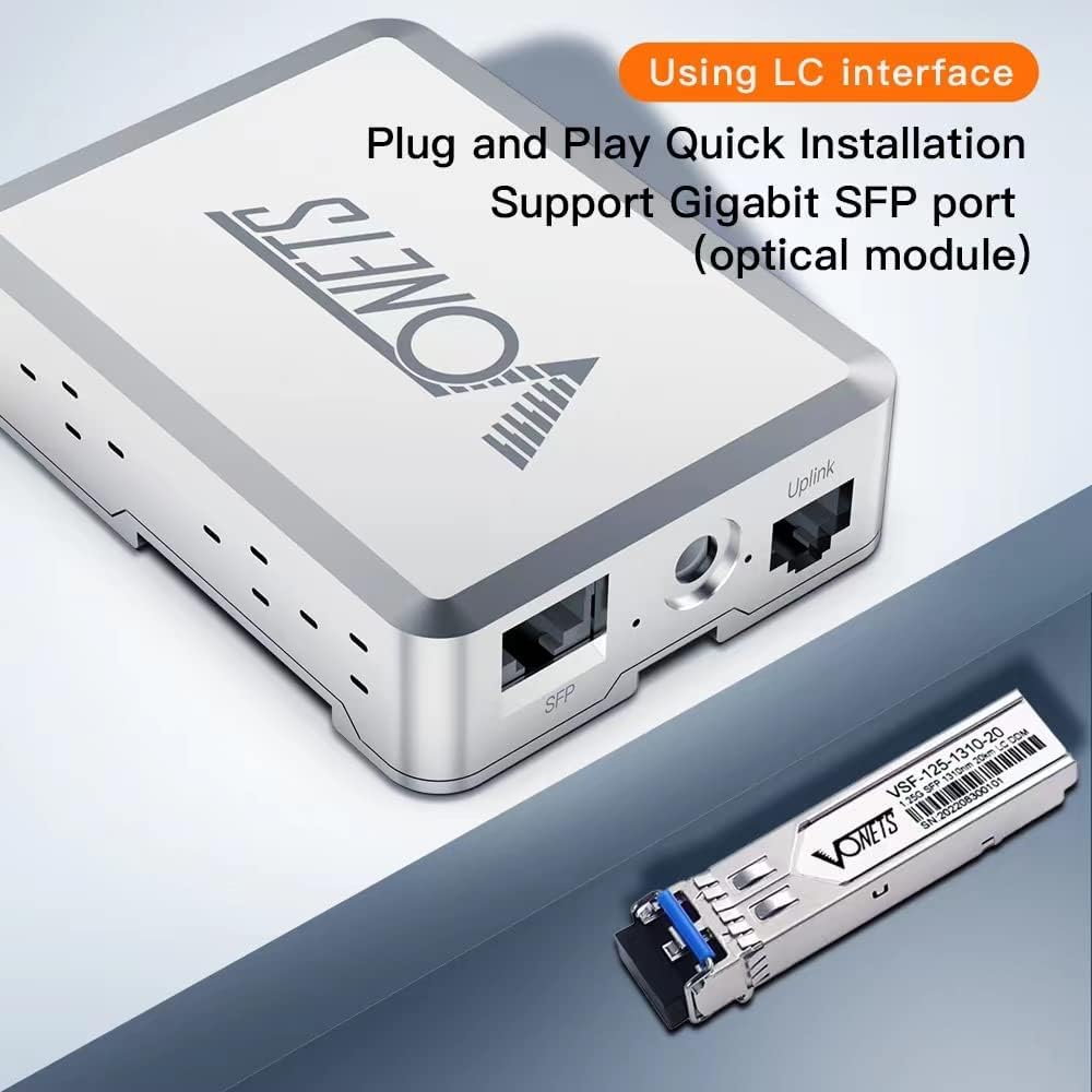 Vonets Gigabit PoE Switch 5 Porte con 3 PoE Out - immagine 2