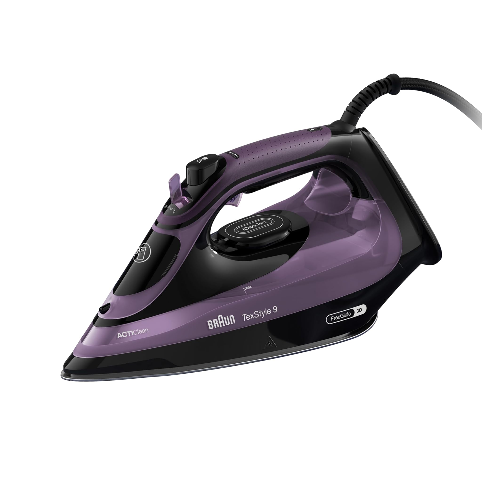 Braun Texstyle9 SI9661VI Ferro da Stiro a Vapore, Viola