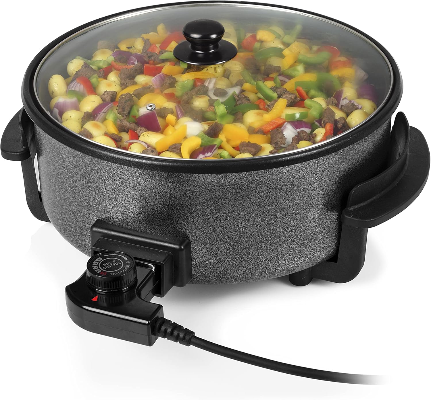 Tristar PZ-9135 Padella elettrica, Nero, 5 L - immagine 8