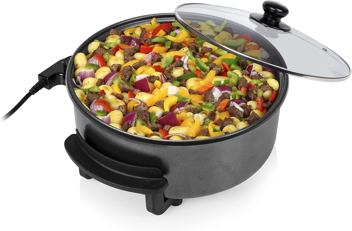 Tristar PZ-9135 Padella elettrica, Nero, 5 L - immagine 9