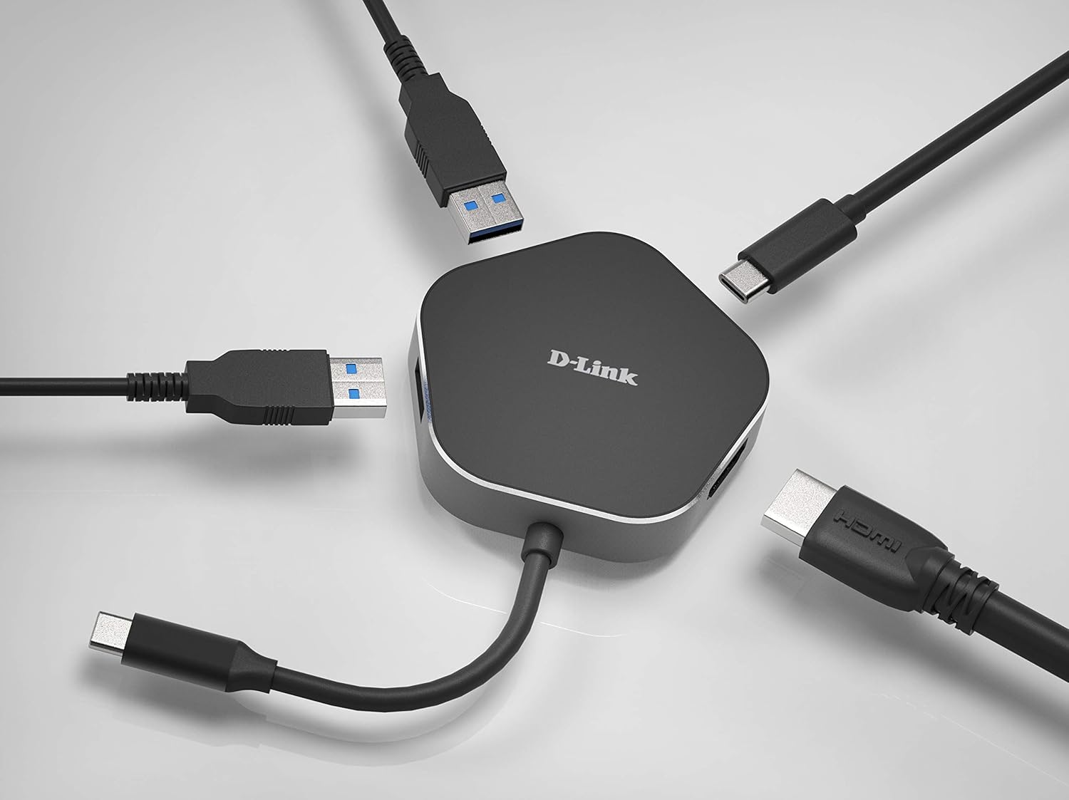 D-link DUB-M420 Hub USB-C 4 in 1 con HDMI 4K - immagine 2