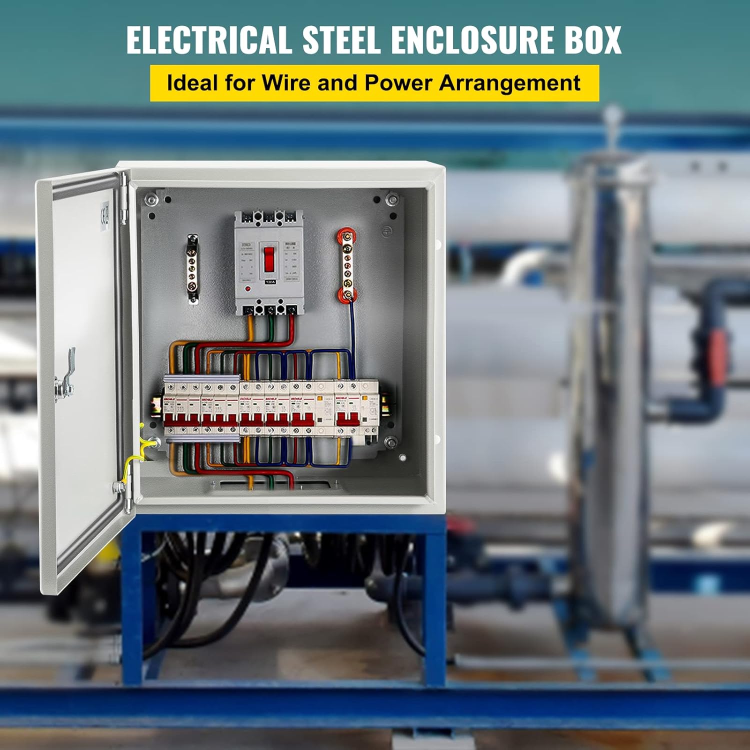 Vevor Custodia in Acciaio NEMA 4X 8x8x6'' - immagine 3