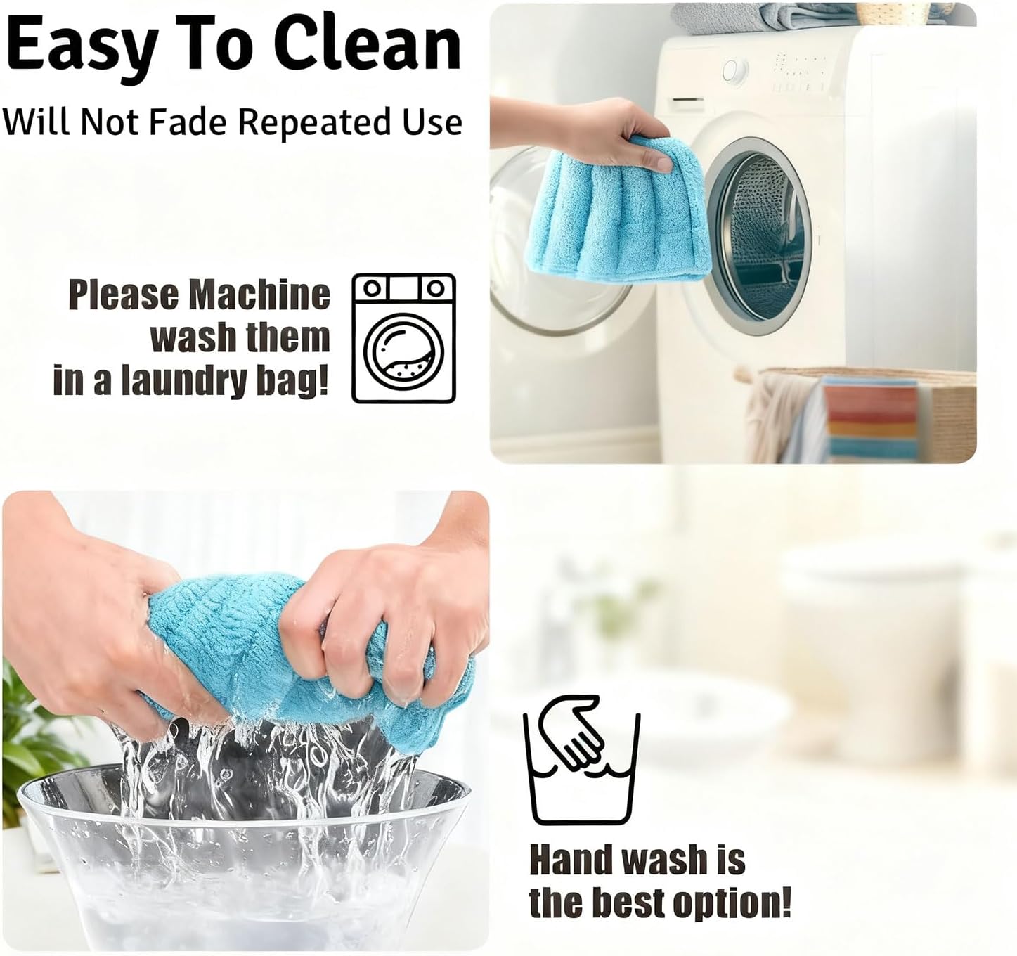 Coprisedile WC Spesso, Caldo e Morbido, 3 Pezzi - immagine 8