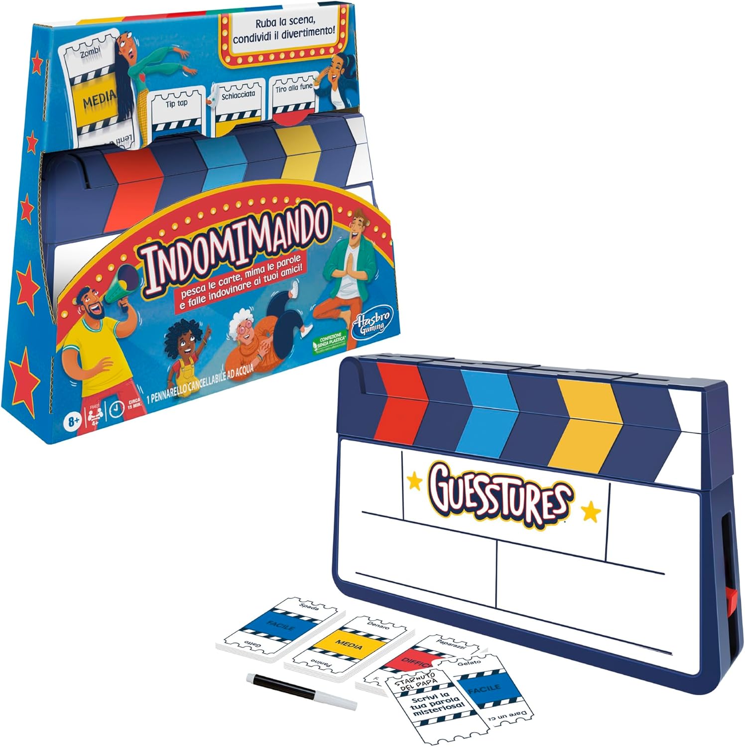 Hasbro Gaming Indomimando - Gioco da Tavolo dei Mimi - immagine 2