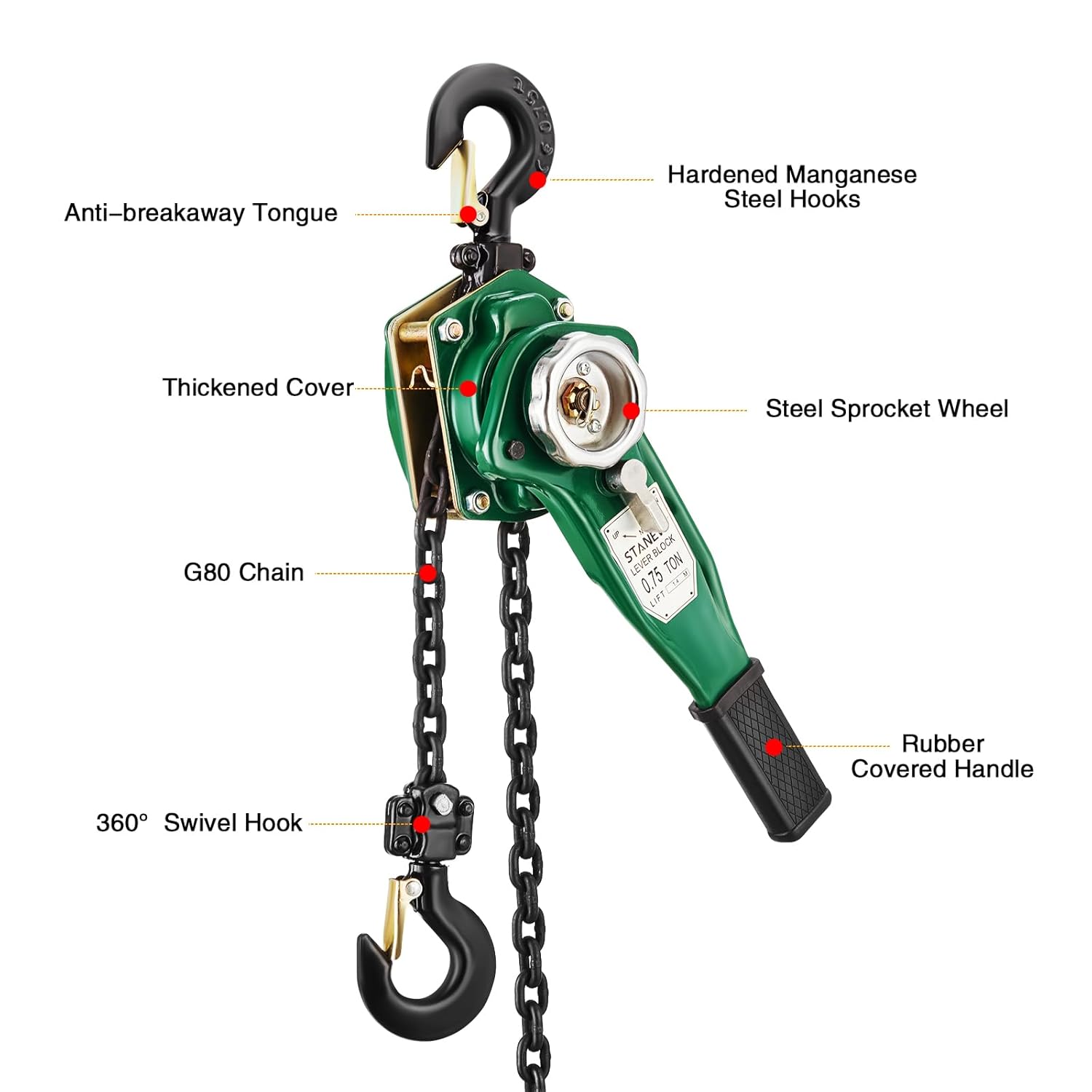 Stanew Paranco a Catena Manuale 0.75t - immagine 2