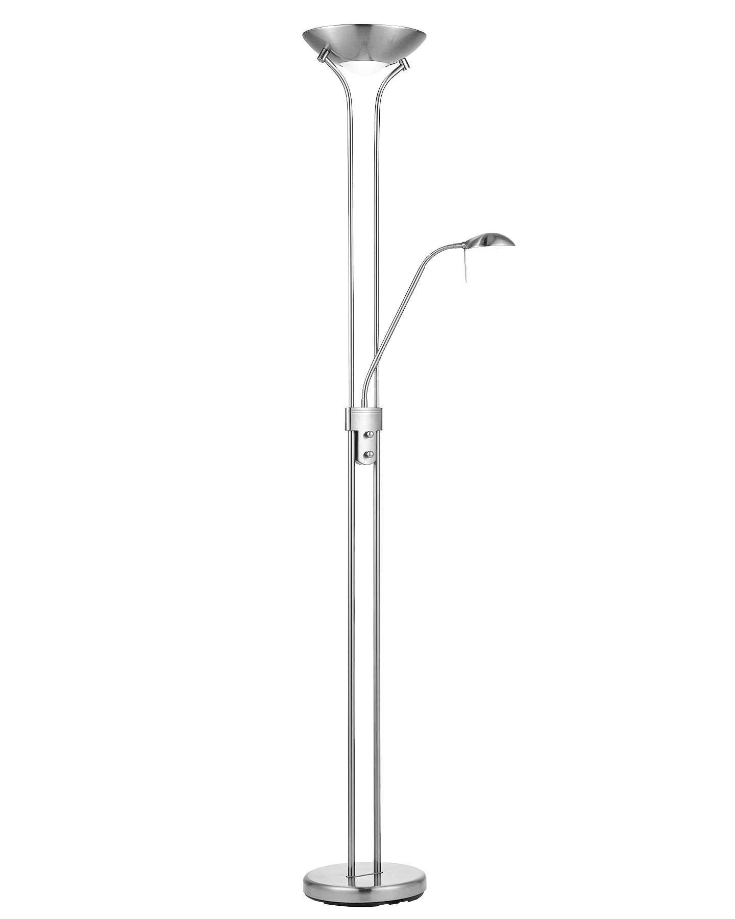 Home Sweet Home Lampada da Terra Classica 180cm, Argento