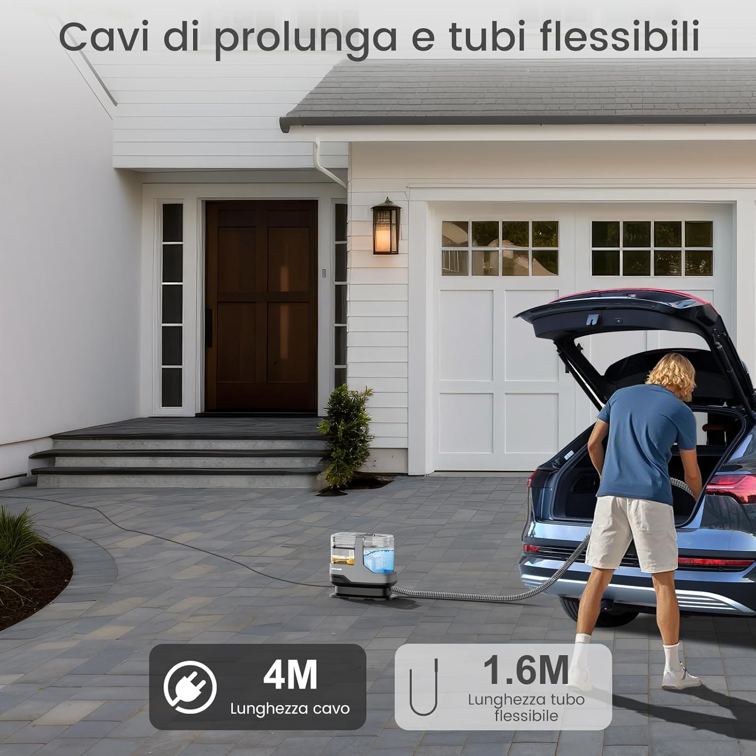 Lavatappeti e Divani Lava e Asciuga 600W 17KPa - immagine 6