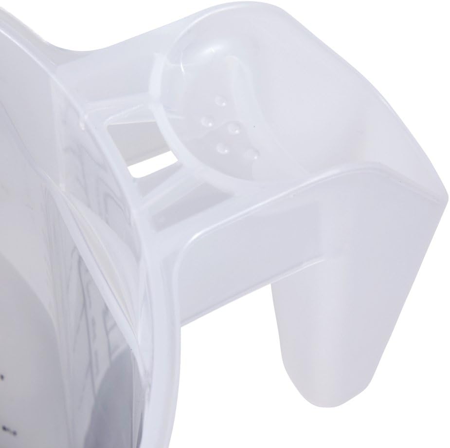 keeeper Caraffa Graduata con Sistema Antiscivolo, 1,5 L, Massimo, Grigio Grafite - immagine 4