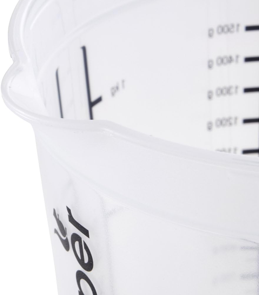 keeeper Caraffa Graduata con Sistema Antiscivolo, 1,5 L, Massimo, Grigio Grafite - immagine 5