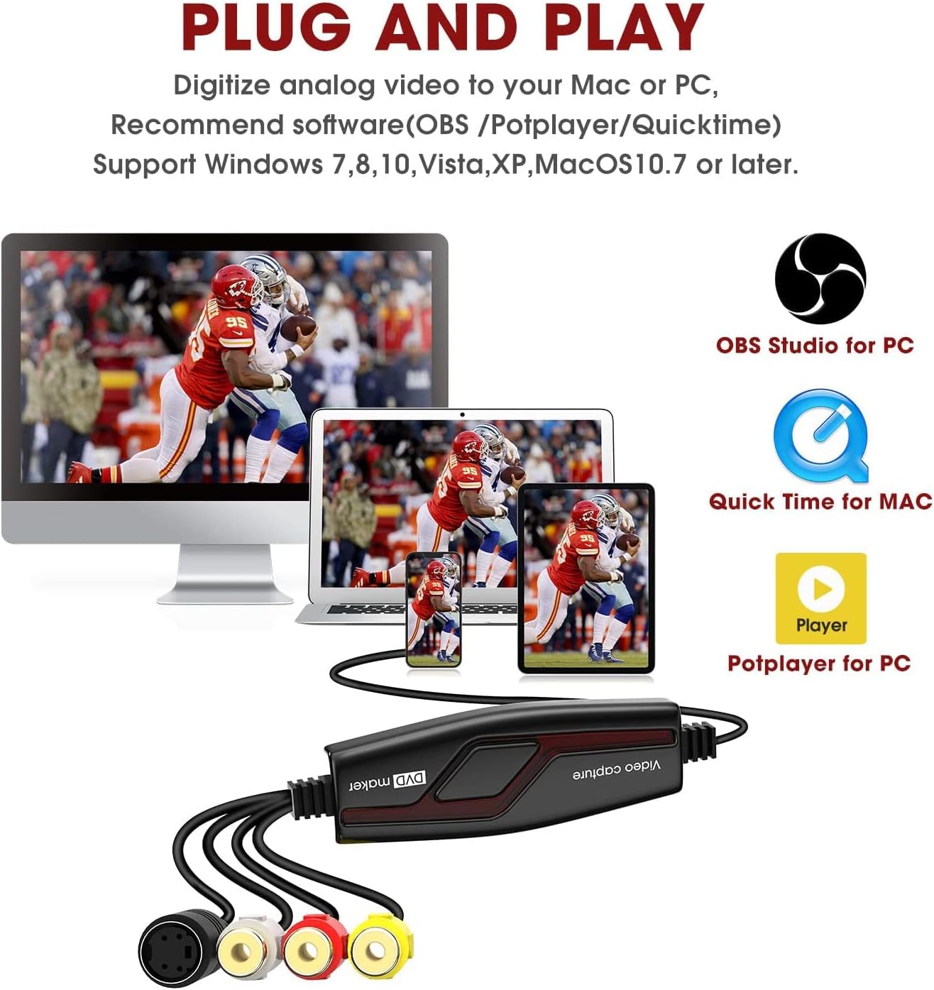 Digitnow! Grabber Video USB - Scheda Acquisizione - immagine 3