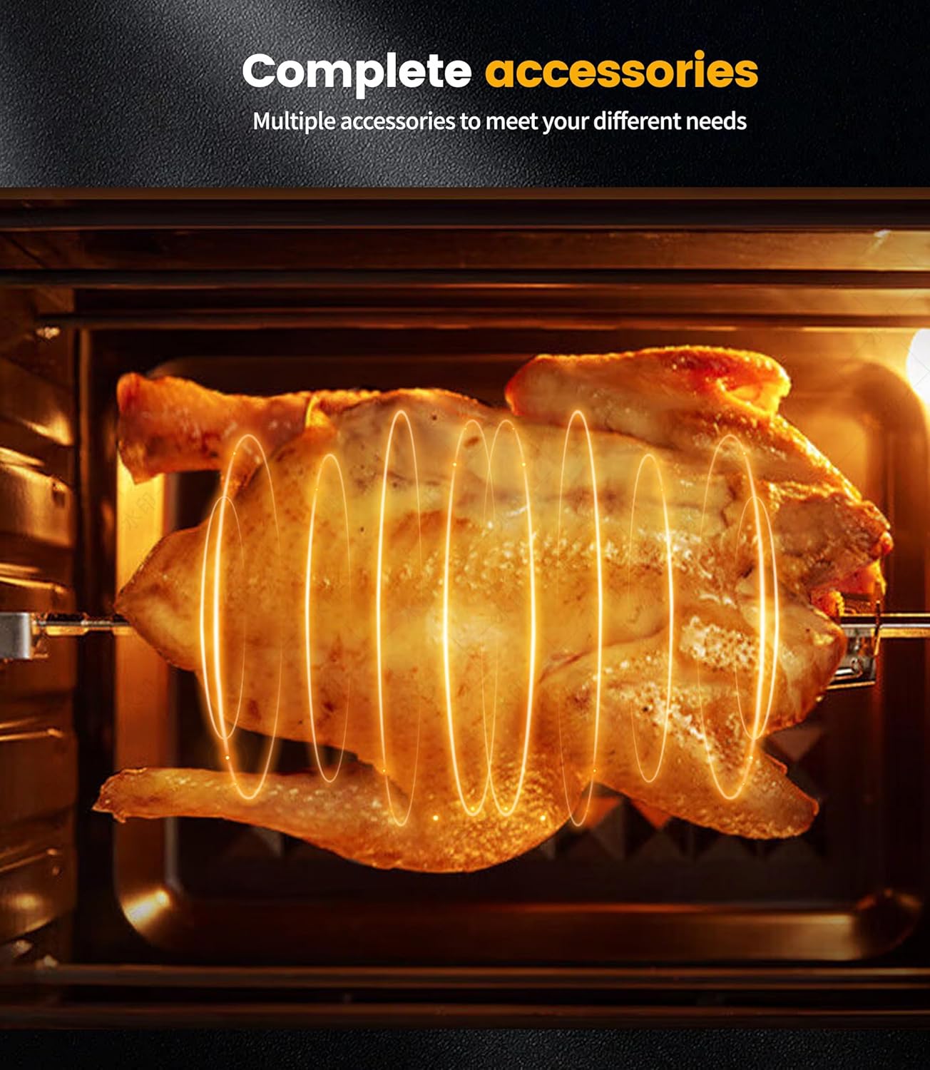 Emphsism Mini Forno ad Aria 23 Litri, 1800W - immagine 3